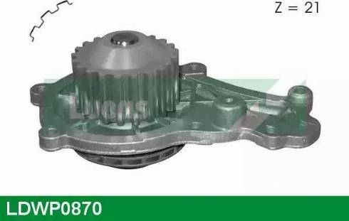 Lucas Engine Drive LDWP0870 - Водяной насос autospares.lv