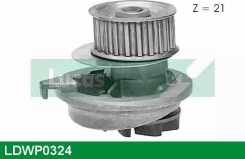 Lucas Engine Drive LDWP0324 - Водяной насос autospares.lv