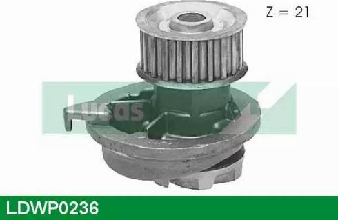 Lucas Engine Drive LDWP0236 - Водяной насос autospares.lv