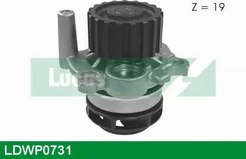 Lucas Engine Drive LDWP0731 - Водяной насос autospares.lv