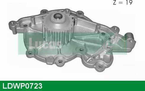 Lucas Engine Drive LDWP0723 - Водяной насос autospares.lv