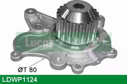 Lucas Engine Drive LDWP1124 - Водяной насос autospares.lv