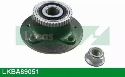 Lucas Engine Drive LKBA69051 - Ступица колеса, поворотный кулак autospares.lv