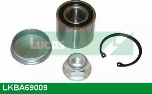 Lucas Engine Drive LKBA69009 - Подшипник ступицы колеса, комплект autospares.lv