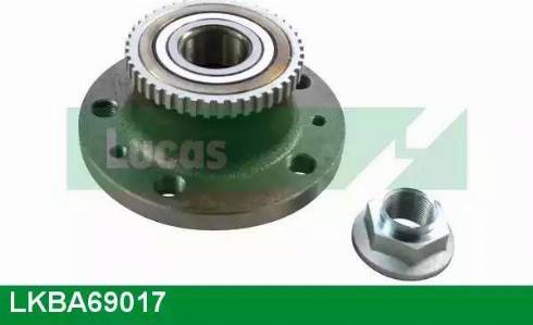 Lucas Engine Drive LKBA69017 - Ступица колеса, поворотный кулак autospares.lv