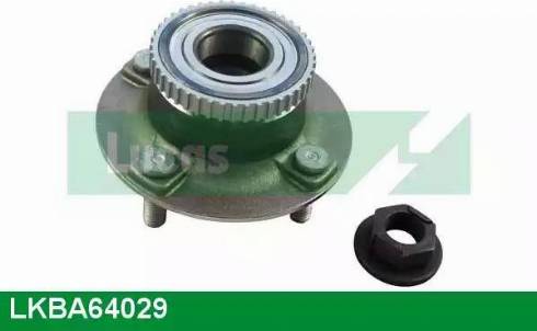 Lucas Engine Drive LKBA64029 - Ступица колеса, поворотный кулак autospares.lv