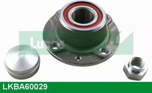 Lucas Engine Drive LKBA60029 - Ступица колеса, поворотный кулак autospares.lv