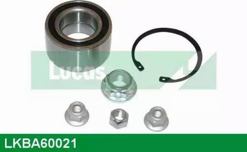 Lucas Engine Drive LKBA60021 - Подшипник ступицы колеса, комплект autospares.lv