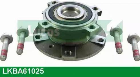 Lucas Engine Drive LKBA61025 - Подшипник ступицы колеса, комплект autospares.lv