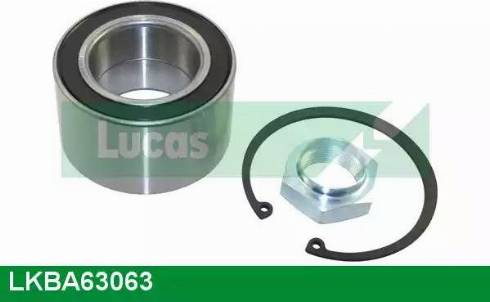 Lucas Engine Drive LKBA63063 - Подшипник ступицы колеса, комплект autospares.lv