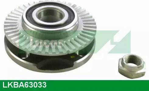 Lucas Engine Drive LKBA63033 - Ступица колеса, поворотный кулак autospares.lv