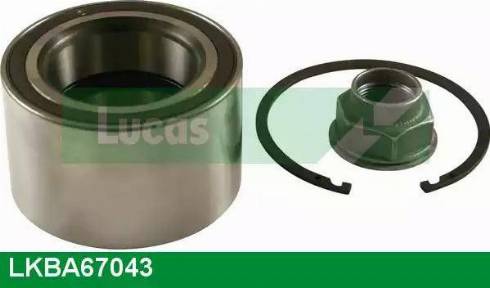 Lucas Engine Drive LKBA67043 - Подшипник ступицы колеса, комплект autospares.lv