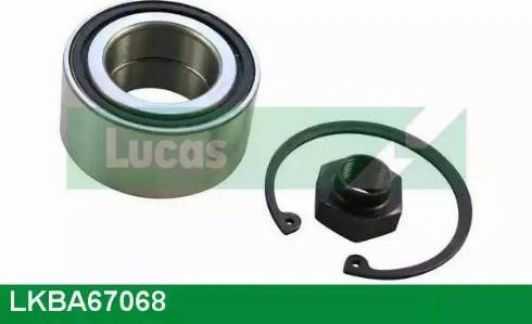 Lucas Engine Drive LKBA67068 - Подшипник ступицы колеса, комплект autospares.lv