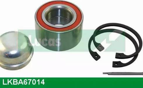 Lucas Engine Drive LKBA67014 - Подшипник ступицы колеса, комплект autospares.lv