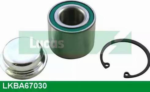 Lucas Engine Drive LKBA67030 - Подшипник ступицы колеса, комплект autospares.lv