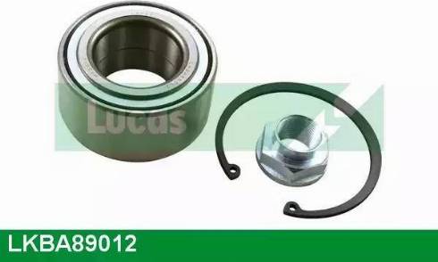 Lucas Engine Drive LKBA89012 - Подшипник ступицы колеса, комплект autospares.lv