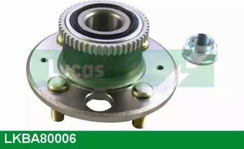 Lucas Engine Drive LKBA80006 - Ступица колеса, поворотный кулак autospares.lv