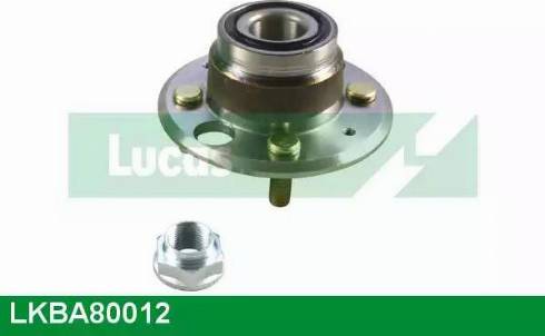 Lucas Engine Drive LKBA80012 - Ступица колеса, поворотный кулак autospares.lv