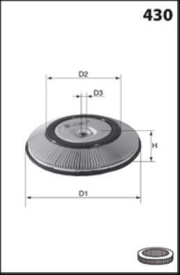 Lucas Filters LFAF335 - Воздушный фильтр, двигатель autospares.lv