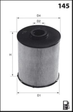 Lucas Filters LFDE138 - Топливный фильтр autospares.lv