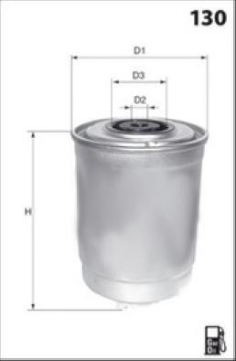 Clean Filters DN2716/A - Топливный фильтр autospares.lv