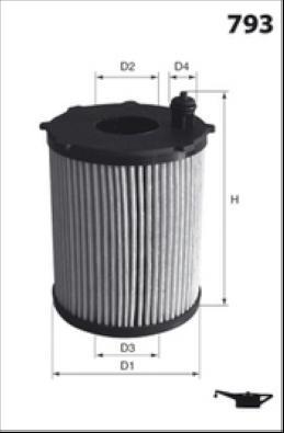 Lucas Filters LFOE223 - Масляный фильтр autospares.lv