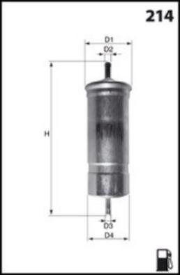 Lucas Filters LFPF013 - Топливный фильтр autospares.lv