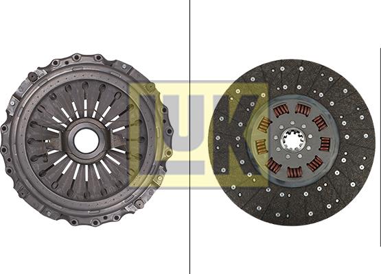 LUK 643 3024 00 - Комплект сцепления autospares.lv