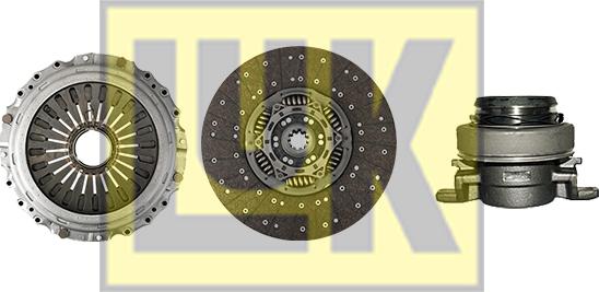 LUK 643 3104 00 - Комплект сцепления autospares.lv