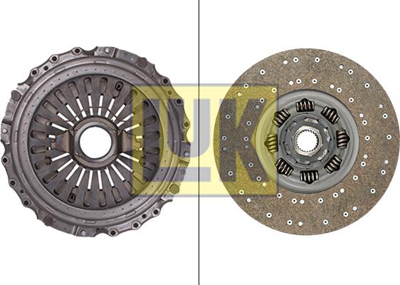 LUK 643 3342 00 - Комплект сцепления autospares.lv