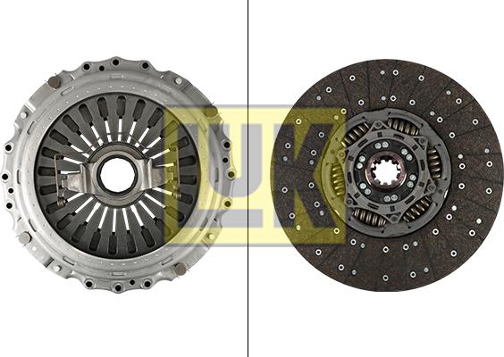 LUK 643 3350 00 - Комплект сцепления autospares.lv