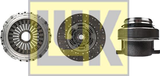 LUK 643 3301 00 - Комплект сцепления autospares.lv