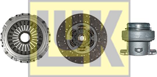 LUK 643 3320 00 - Комплект сцепления autospares.lv