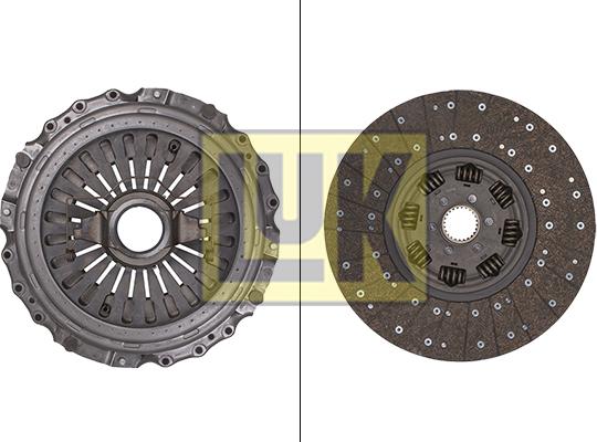 LUK 643 3202 00 - Комплект сцепления autospares.lv