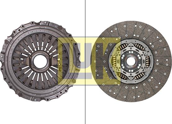 LUK 643 3211 00 - Комплект сцепления autospares.lv