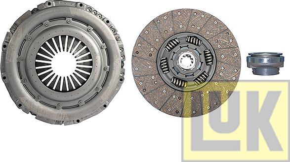 LUK 636 3053 00 - Комплект сцепления autospares.lv