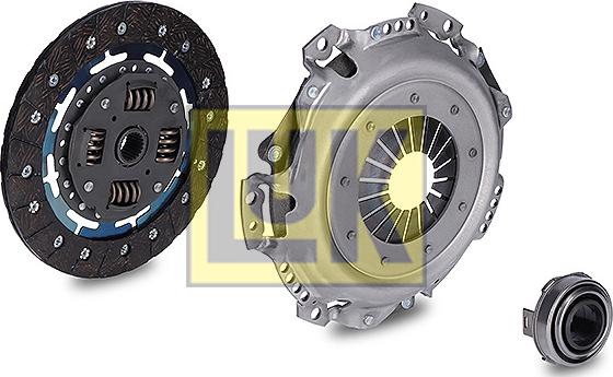 LUK 621 1834 60 - Комплект сцепления autospares.lv