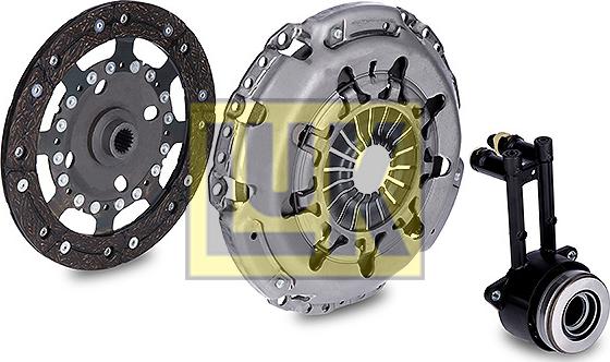 LUK 621 3011 33 - Комплект сцепления autospares.lv