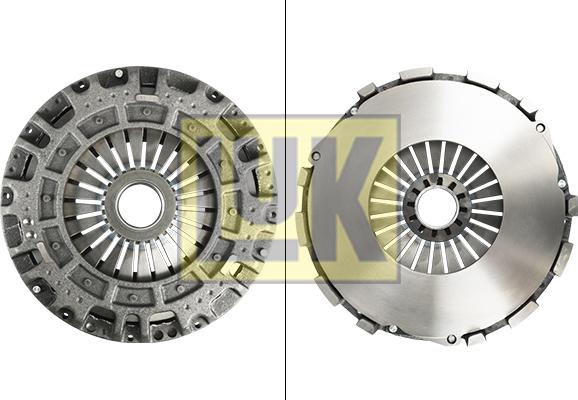 LUK 135 0207 10 - Нажимной диск сцепления autospares.lv