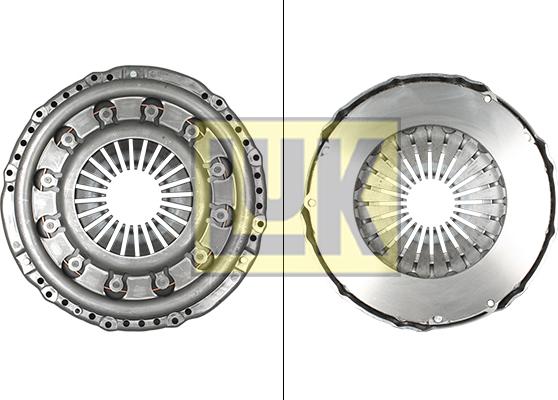 LUK 136 0207 10 - Нажимной диск сцепления autospares.lv