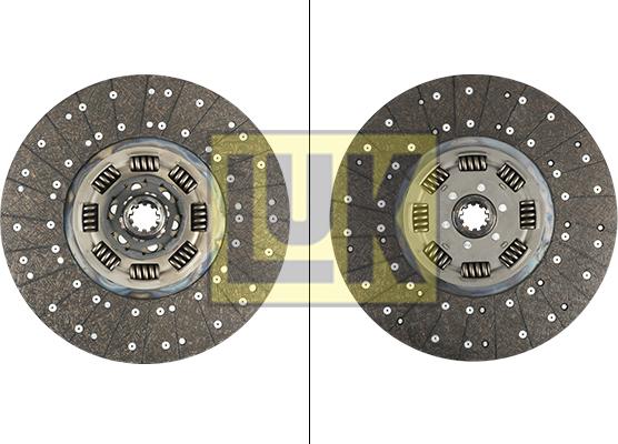 LUK 343 0118 10 - Диск сцепления, фрикцион autospares.lv