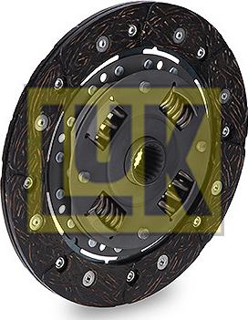 LUK 318 0255 10 - Диск сцепления, фрикцион autospares.lv