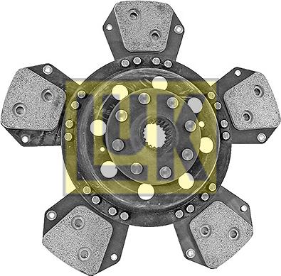 LUK 330 0038 11 - Диск сцепления, фрикцион autospares.lv