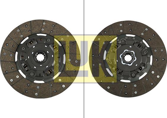 LUK 330 0149 10 - Диск сцепления, фрикцион autospares.lv