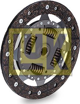 LUK 321 0080 10 - Диск сцепления, фрикцион autospares.lv