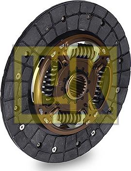 LUK 322 0124 60 - Диск сцепления, фрикцион autospares.lv