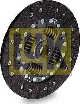 LUK 322 0217 10 - Диск сцепления, фрикцион autospares.lv