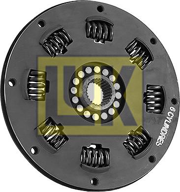 LUK 370 0086 10 - Торсионный демпфер, сцепление autospares.lv