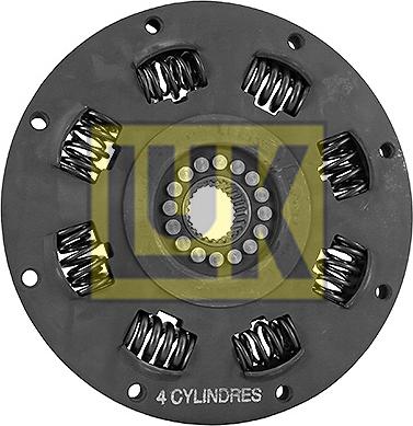 LUK 370 0023 10 - Торсионный демпфер, сцепление autospares.lv