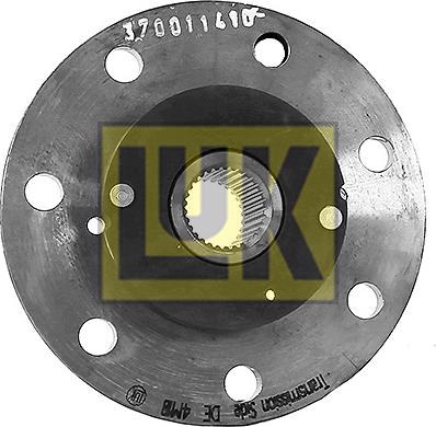 LUK 370 0116 10 - Торсионный демпфер, сцепление autospares.lv